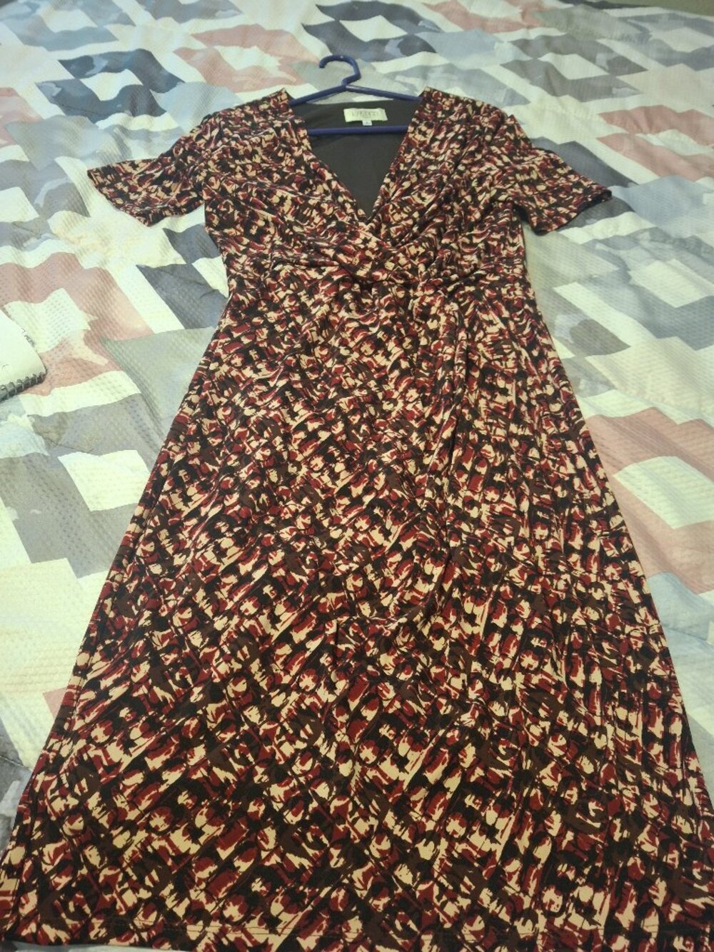 Kasper, Size 8, dark brown colorful